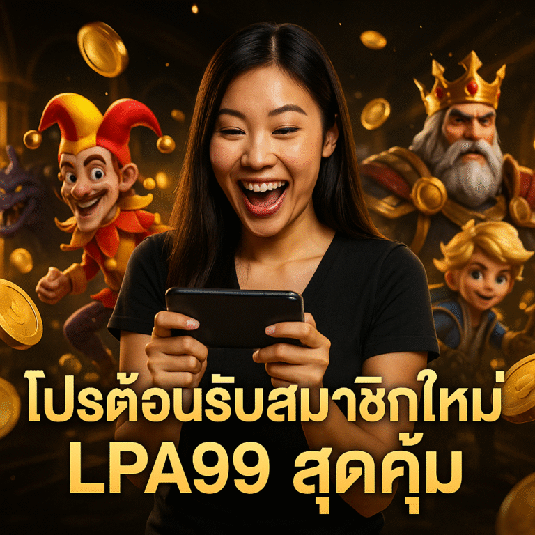 โปรต้อนรับสมาชิกใหม่ LPA99 สุดคุ้ม