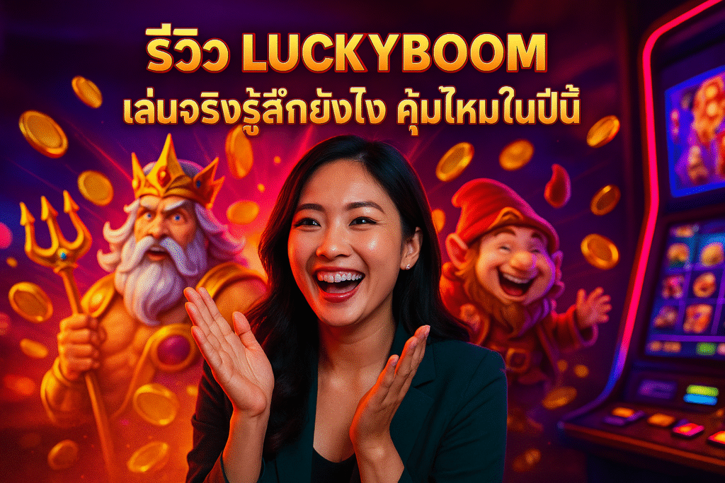 รีวิว LUCKYBOOM เล่นจริงรู้สึกยังไง คุ้มไหมในปีนี้