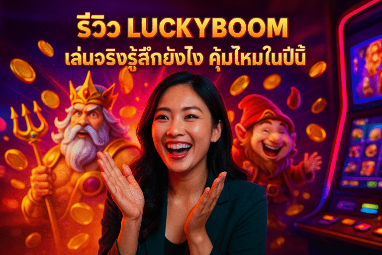 รีวิว LUCKYBOOM เล่นจริงรู้สึกยังไง คุ้มไหมในปีนี้