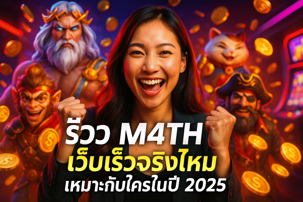 รีวิว M4TH เว็บเร็วจริงไหม เหมาะกับใครในปี 2025
