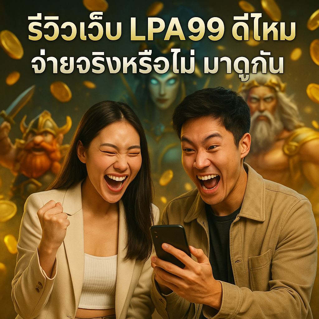 รีวิวเว็บ LPA99 ดีไหม จ่ายจริงหรือไม่ มาดูกัน