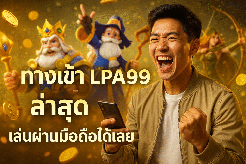 ทางเข้า LPA99 ล่าสุด เล่นผ่านมือถือได้เลย